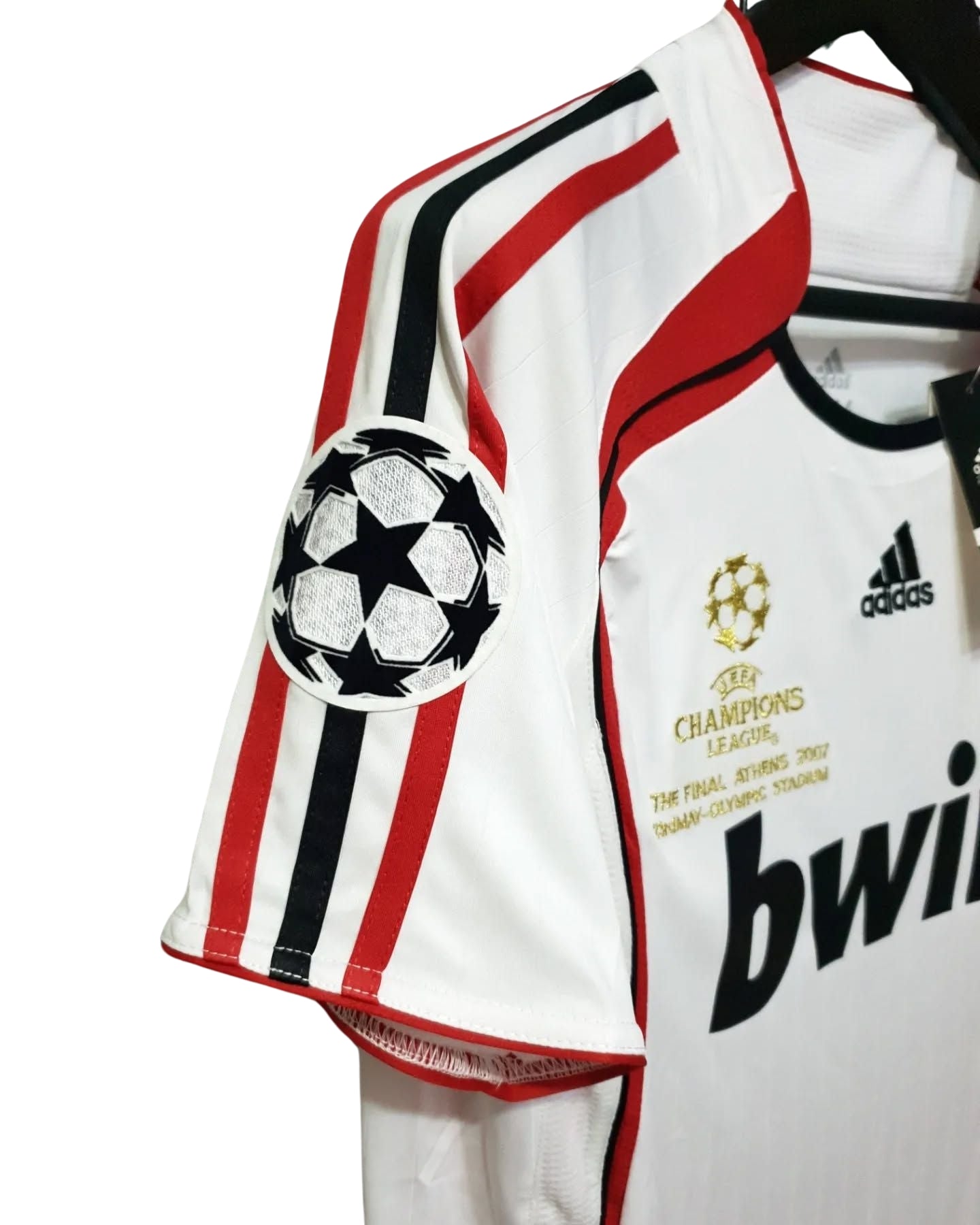 MALDINI #3 jersey AC Milan 2006/2007 Retro White Away Football Shirt