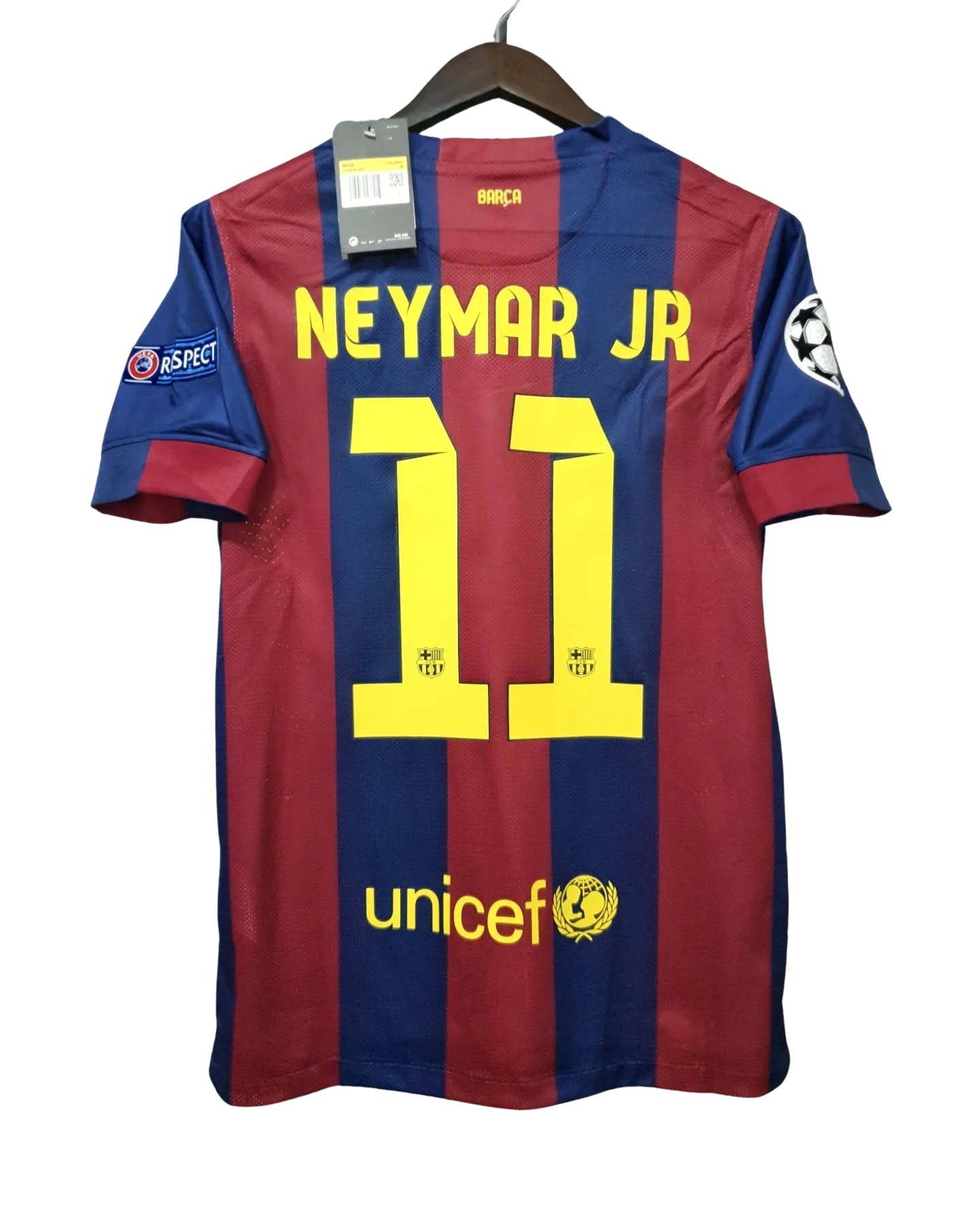 Neymar #11 Jersey FC Barcelona Jersey 2014/2015 Final Champions League Shirt