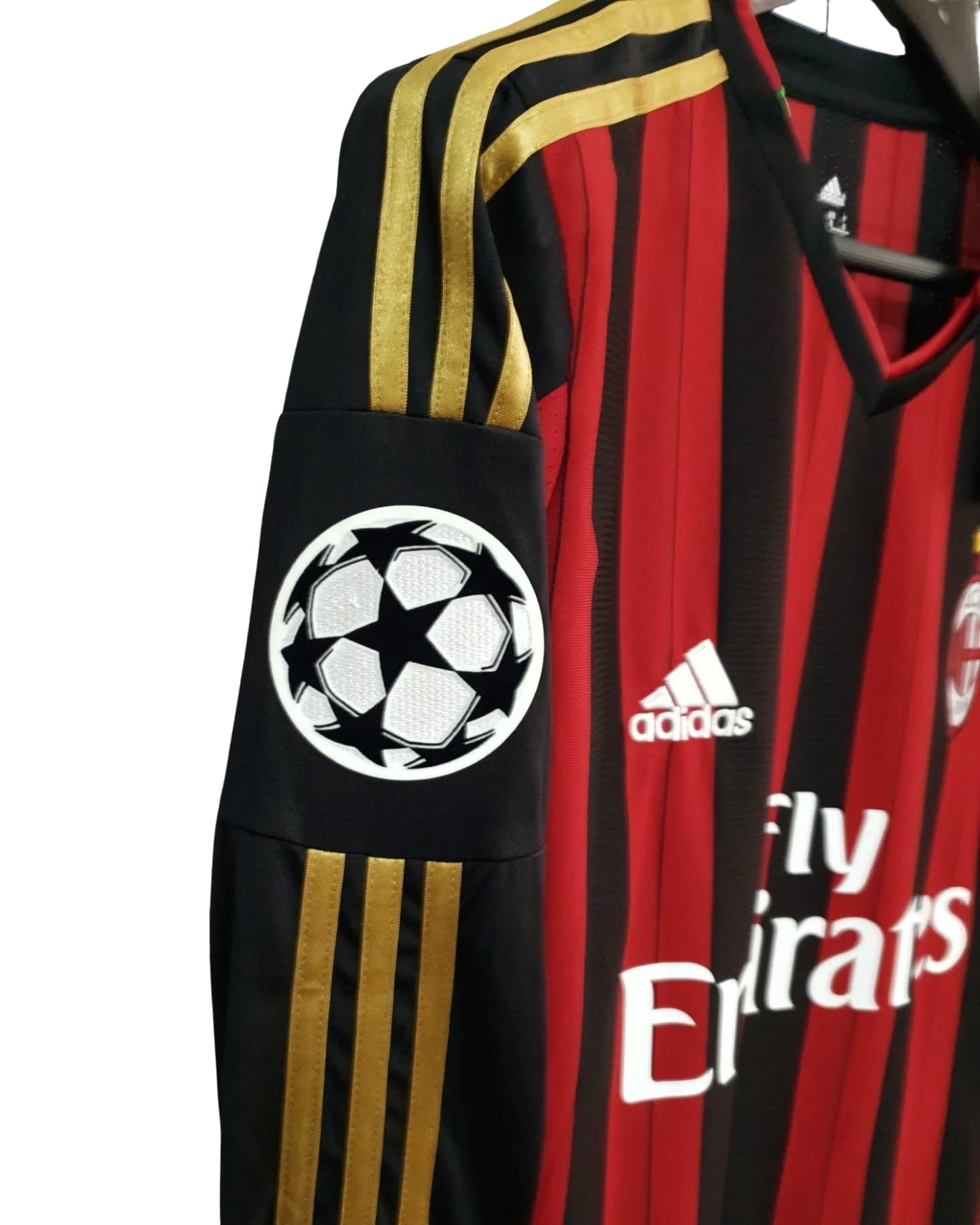 Ricardo Kaka #22 jersey Ac Milan 2013/2014 Home Long Sleeve Men shirt